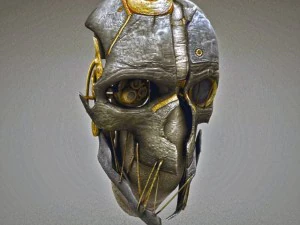 m&aacute;scara desonrada Modelo 3D