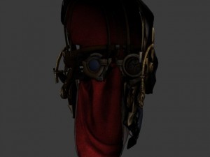 dishonored mask 3D Модель