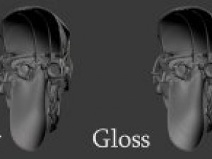 dishonored mask 3D Модель