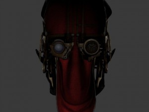dishonored mask 3D Модель