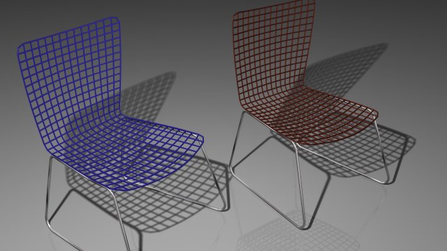 chair 3Dモデル .c4d .max .obj .3ds .fbx .stl .blend 