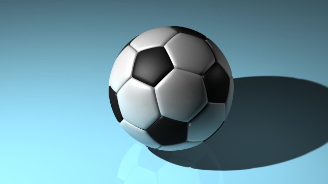 football ball Modelo 3D .c4d .max .obj .3ds .fbx .stl .blend