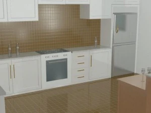 кухня 3D Модель