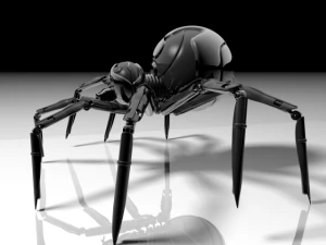 luce del ragno robot Modello 3D
