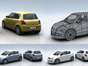 cars mega pack 50 items 3D Модель