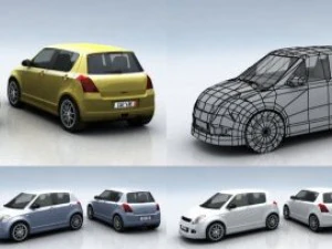 cars mega pack 50 items 3D Model