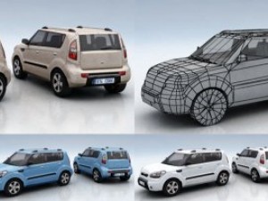 cars mega pack 50 items 3D Модель