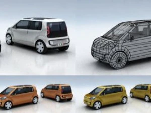 cars mega pack 50 items 3D Model