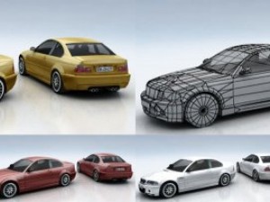 cars mega pack 50 items 3D Модель
