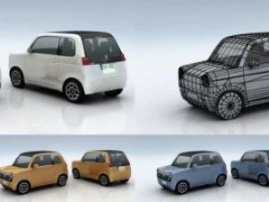 cars mega pack 50 items 3D Model