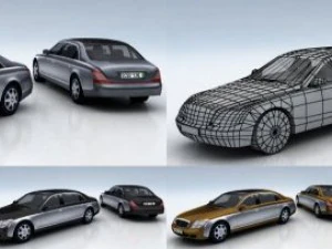 cars mega pack 50 items 3D Model