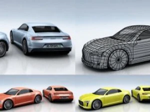 cars mega pack 50 items 3D Model