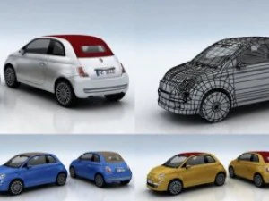 cars mega pack 50 items 3D Model