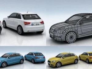 cars mega pack 50 items 3D Model