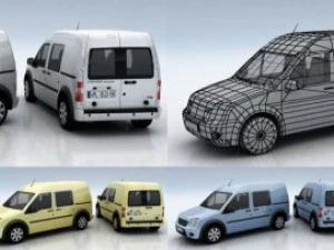 cars mega pack 50 items 3D Model
