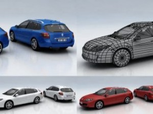 10 city cars models e 3Dモデル
