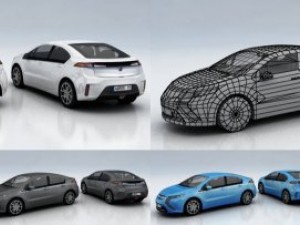 10 city cars models e 3Dモデル