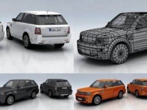 10 city cars models e 3Dモデル