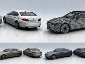 10 city cars models f Modelo 3D