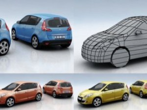 15 city cars models 3D 模型
