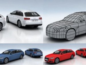 15 city cars models 3D 模型