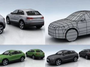 15 city cars models 3D Model