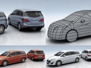 15 city cars models 3D 模型