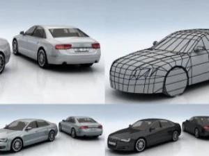 15 city cars models 3D Model