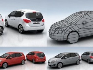 15 city cars models 3D 模型