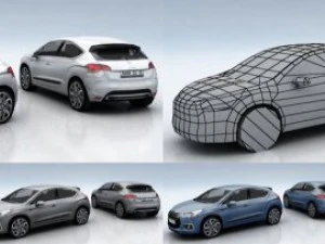 15 city cars models 3D Model