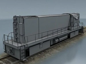 train car collection 2 3D Model