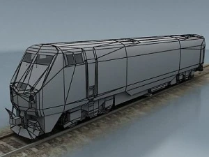 train car collection 2 3D Model