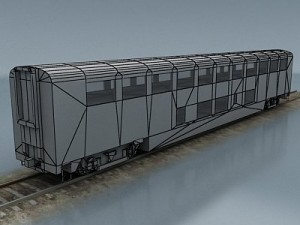 train car collection 2 Modelo 3D