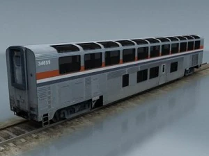 train car collection 2 3D Model