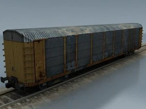 train car collection 2 3D Model