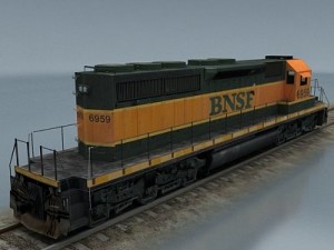 train car collection 2 Modelo 3D