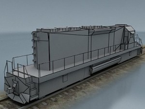 train car collection 2 Modelo 3D