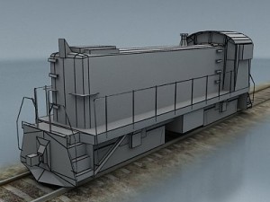 train car collection 2 Modelo 3D