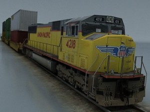 train car collection 2 Modelo 3D