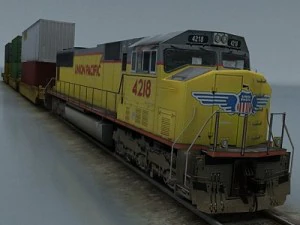 train car collection 2 3D Model