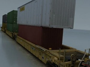 train car collection 2 3D Model