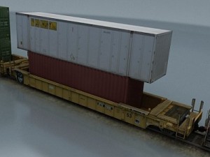 train car collection 2 Modelo 3D