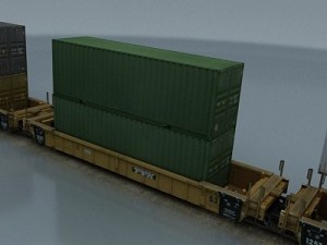 train car collection 2 Modelo 3D