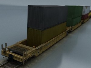 train car collection 2 Modelo 3D