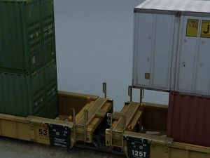 train car collection 2 3D Model