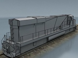 train car collection 2 Modelo 3D