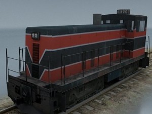 train car collection 2 Modelo 3D