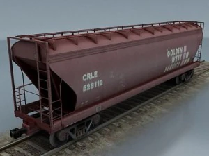 train car collection 2 3D Model