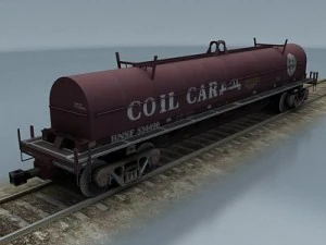 train car collection 2 3D Model
