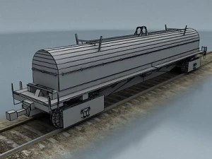 train car collection 2 3D Model